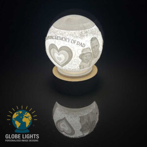 Personalised In Memory of Globe