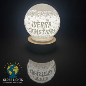 Personalised Christmas Globes